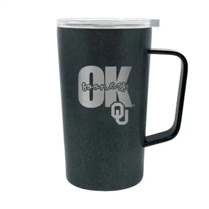 "Mug Oklahoma Sooners « Hustle » 47 cl noir"