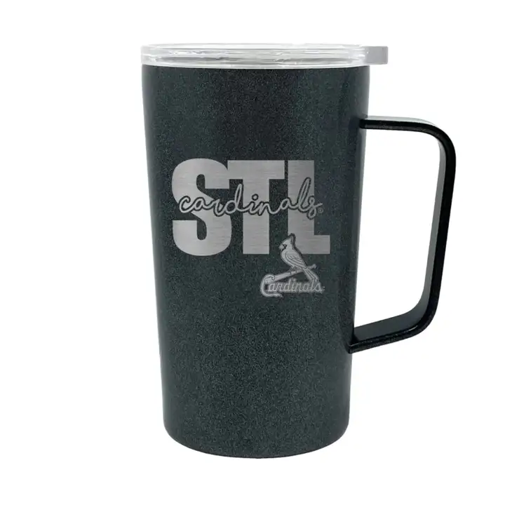 "Mug de 47 cl des Cardinals de St. Louis, modèle « Hustle », noir"
