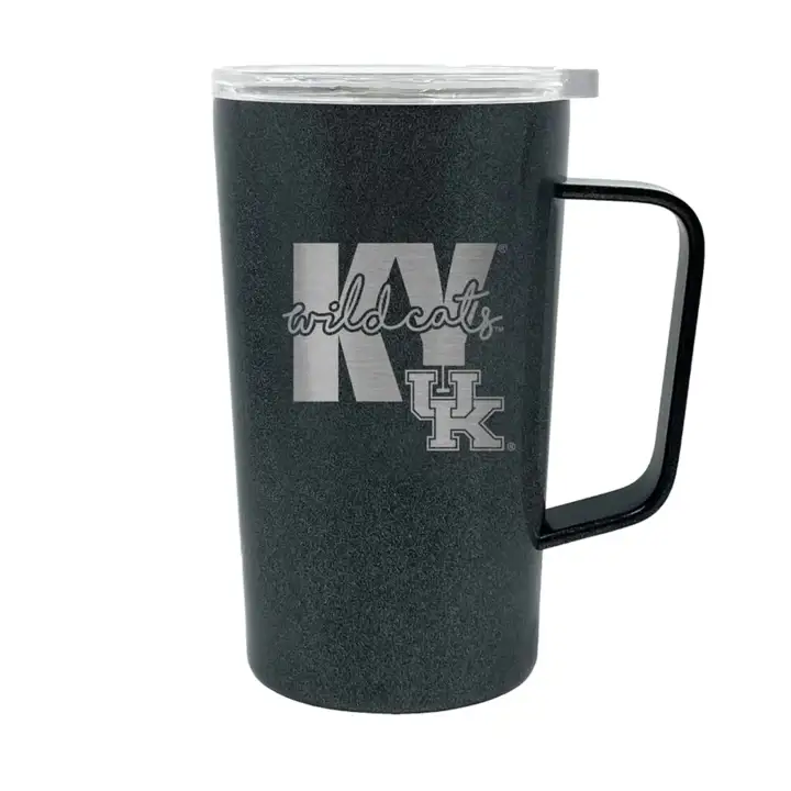 "Mug noir « Hustle » 47 cl Kentucky Wildcats"