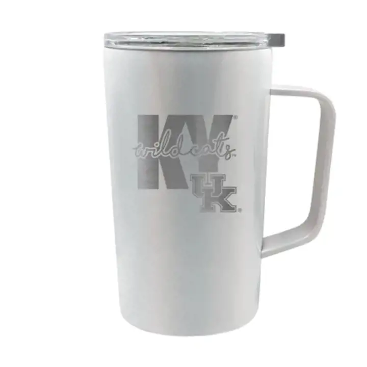 "Mug « Hustle » 47 cl Kentucky Wildcats blanc"