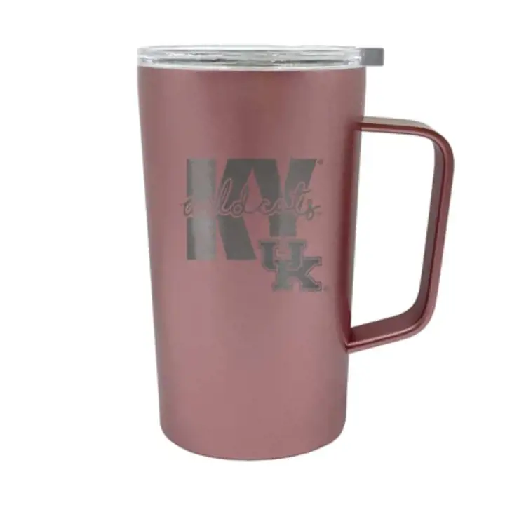 "Mug « Hustle » 16 oz Kentucky Wildcats rose"