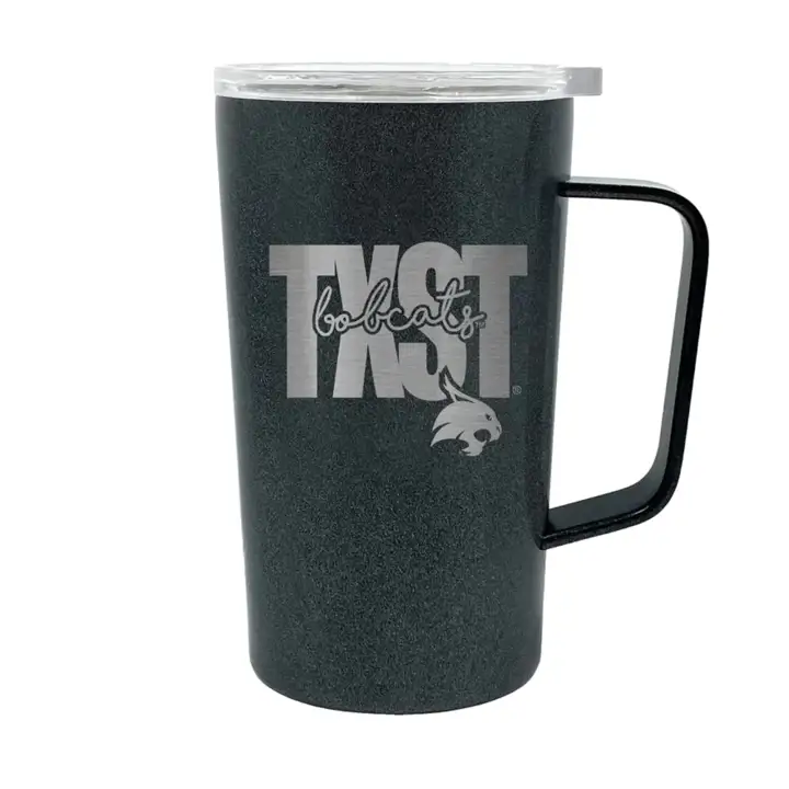 "Mug « Hustle » noir 47 cl Texas State"