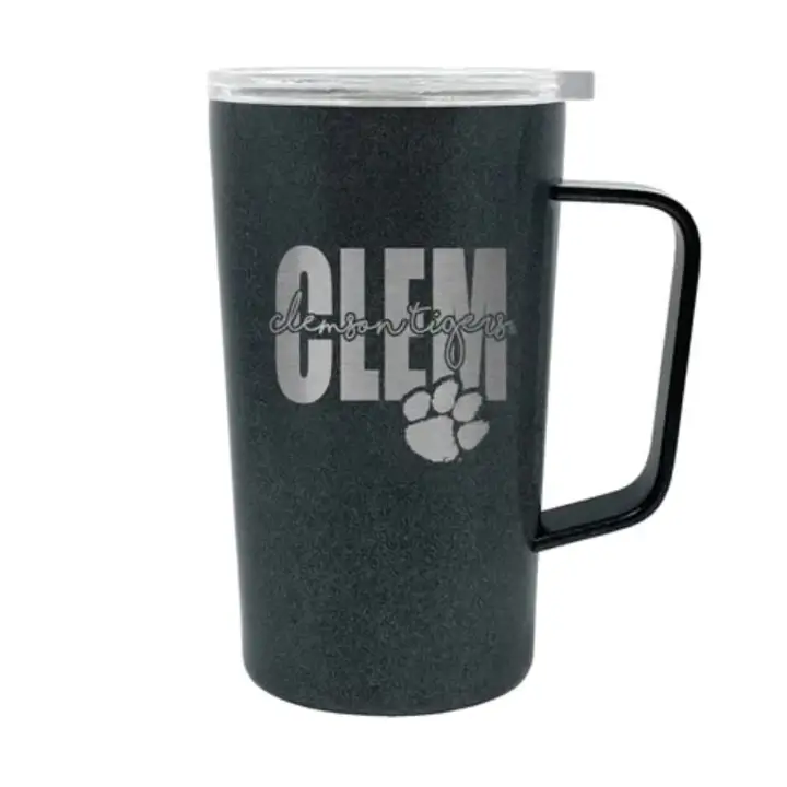 "Mug « Hustle » noir 47 cl Clemson Tigers"