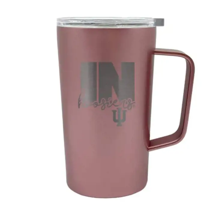 "Mug « Hustle » Indiana Hoosiers 47 cl rose"