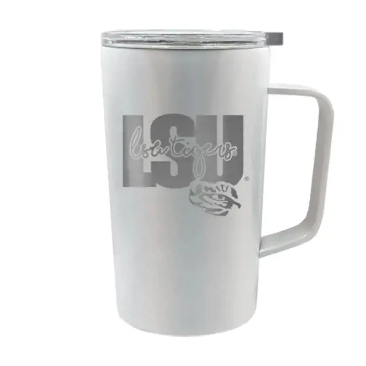 Mug "Hustle" LSU 47 cl blanc