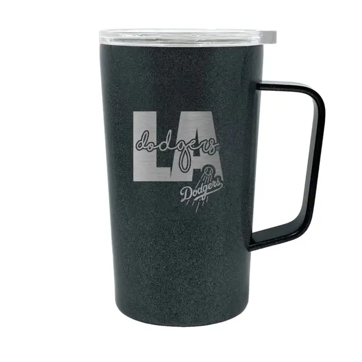 Mug Los Angeles Dodgers 16oz « Hustle » noir