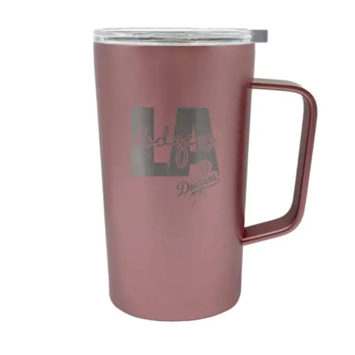 "Tasse « Hustle » 16 oz Los Angeles Dodgers rose"