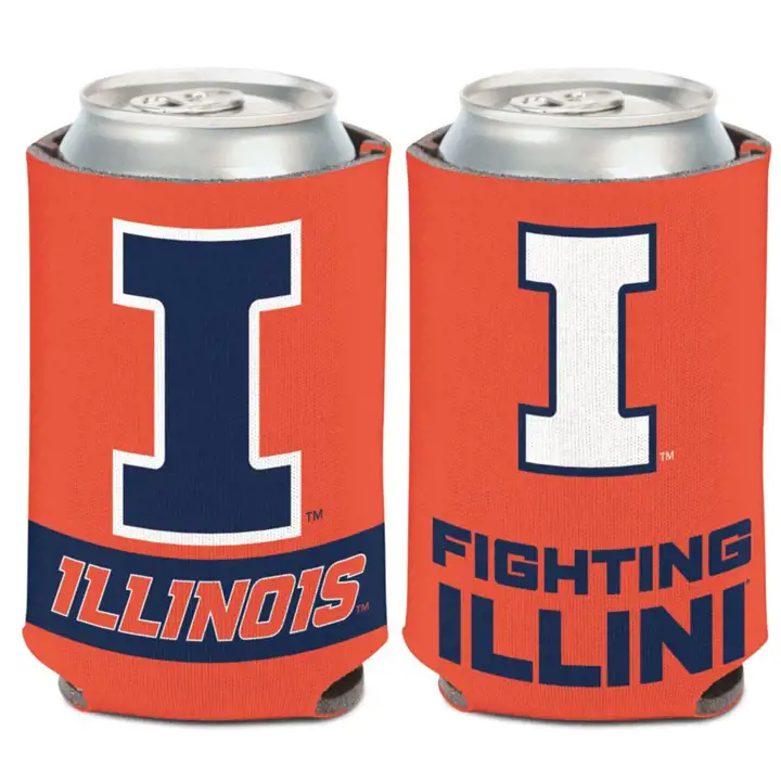 Can Cooler Illinois Fighting Illini - Slogan ast