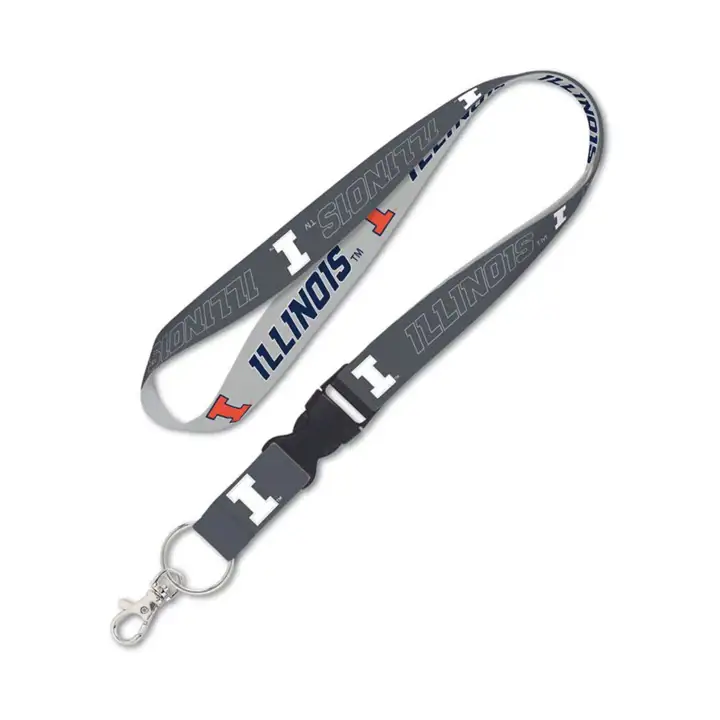 Lanière d'équipe Illinois Fighting Illini anthracite