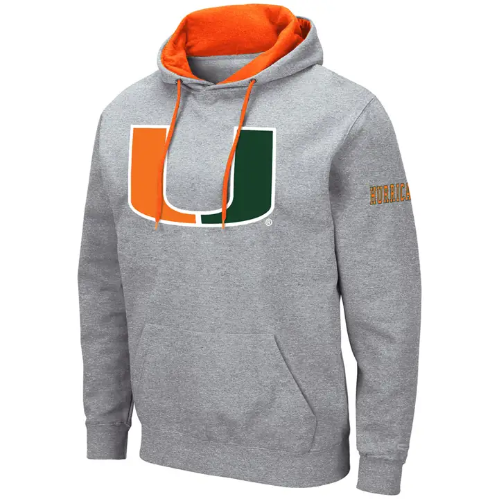 Sweat à capuche Miami Hurricanes 2F NCAA Big Logo lgry