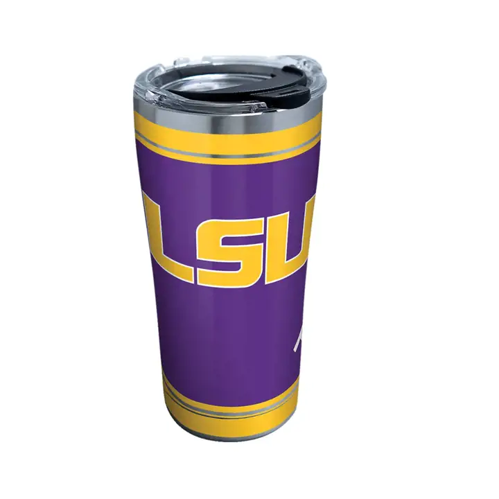 L.S.U. Bouteille isotherme Campus NCAA 600 ml en acier inoxydable