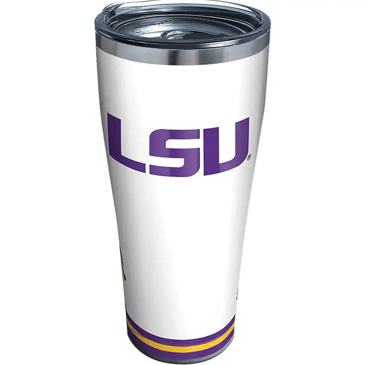 L.S.U. Gobelet AST NCAA Arctic en acier inoxydable de 30 oz