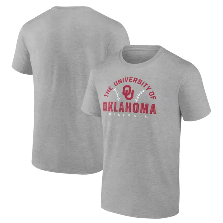 T-shirt Oklahoma 2F NCAA Sport - Gris