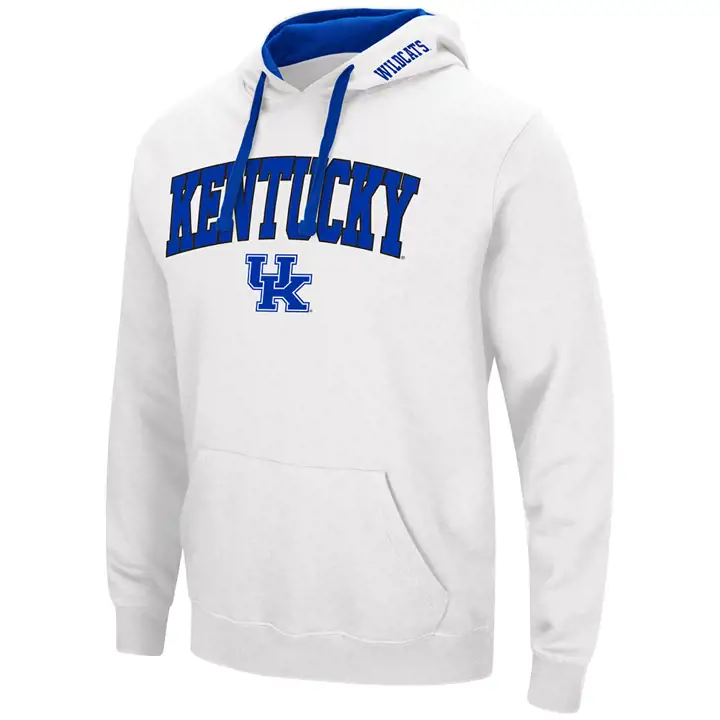 Sweat à capuche Kentucky Wildcats 2F NCAA avec logo et arche blk