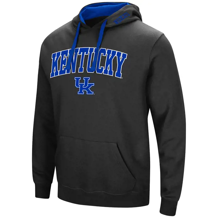 Sweat à capuche Kentucky Wildcats 2F NCAA Arch & Logo - blanc