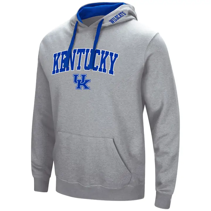 Sweat à capuche Kentucky Wildcats 2F NCAA Arch & Logo gry
