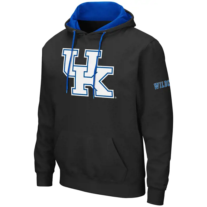 Chandail à capuchon avec grand logo de la NCAA des Wildcats du Kentucky, blanc