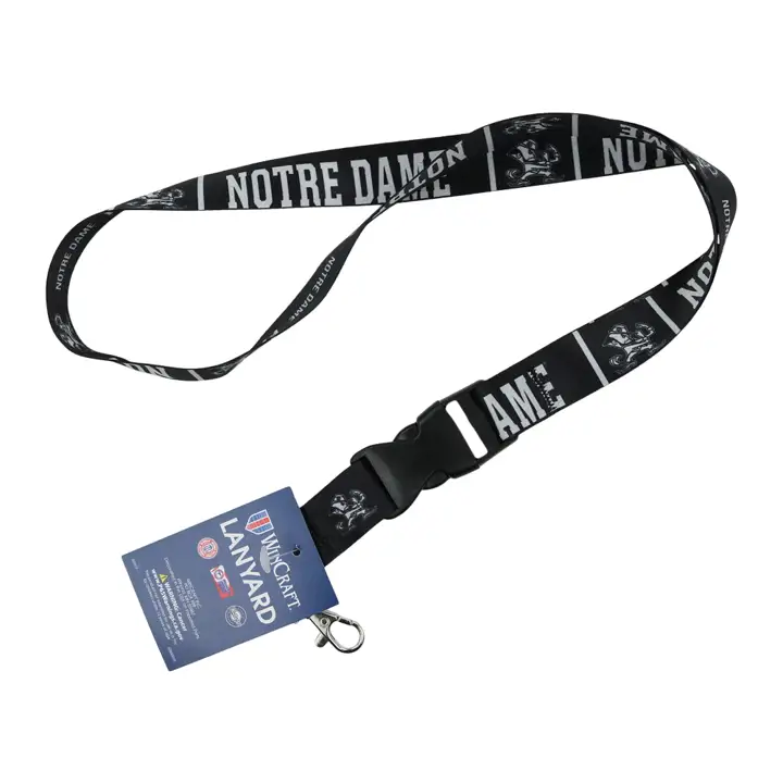 Lanière équipe Notre Dame noire