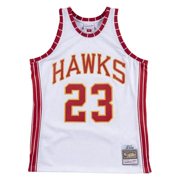 Maillot Lou Hudson bleu Atlanta Hawks NBA M&N Swingman
