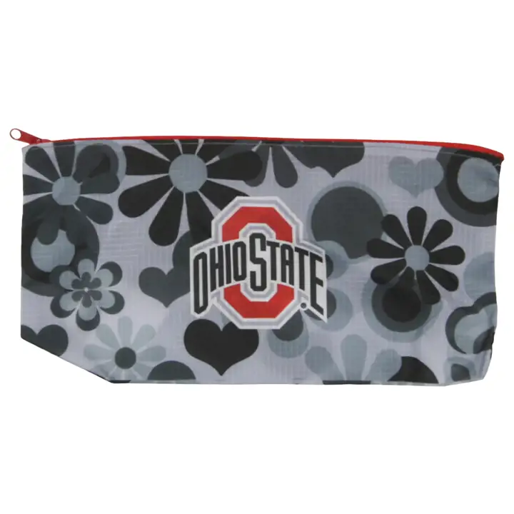Trousse zippée Ohio State Buckeyes Flower Power