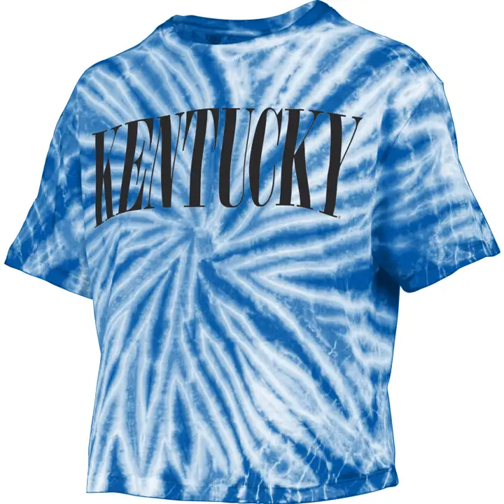 T-shirt court tie-dye femme NCAA Kentucky Wildcats 22 RBL