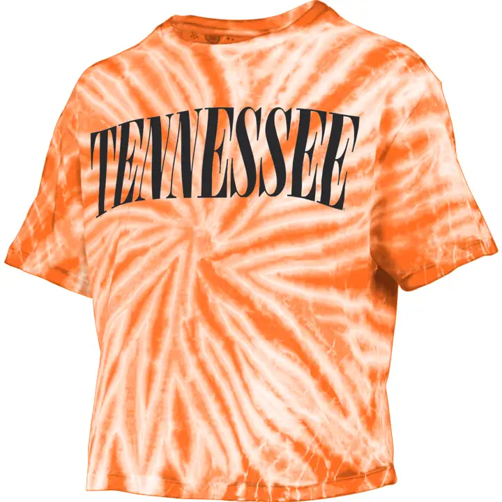T-shirt court tie-dye femme Tennessee Volunteers NCAA 22 OU