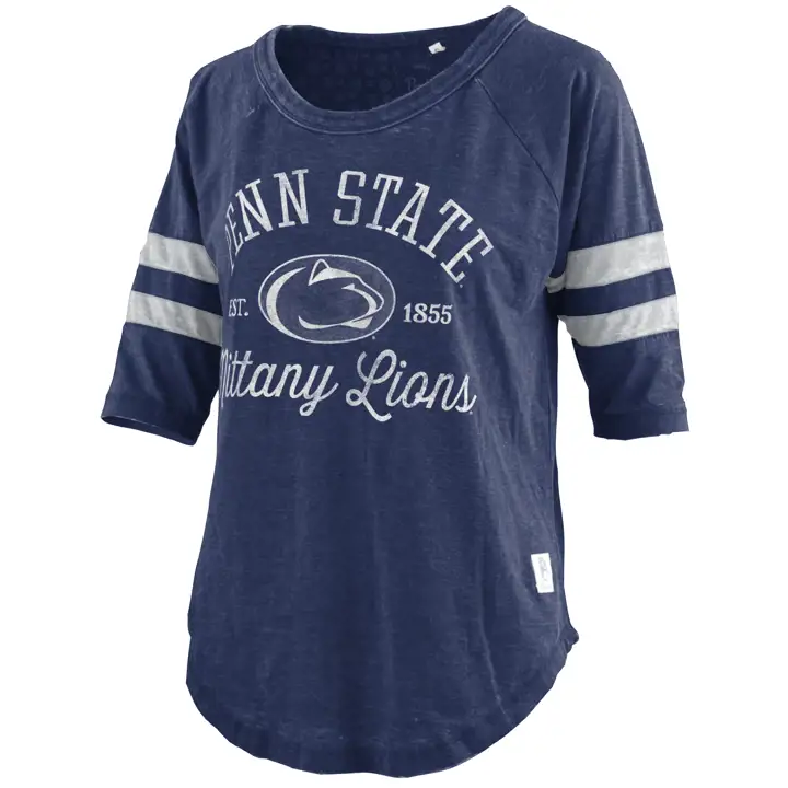 T-shirt Jade femme NCAA Penn State Nittany Lions 22 MARINE