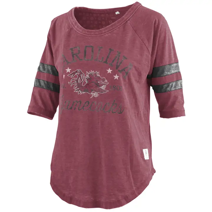 T-shirt Jade NCAA pour femme South Carolina Gamecocks 22 CRIM