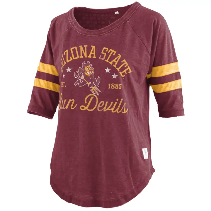 T-Shirt Femme Jade Arizona State Sun Devils NCAA 22 MAR