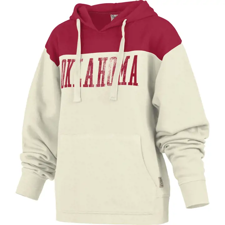 Sweat à capuche femme NCAA Oklahoma Sooners Chicago 22 IVO/CRIM