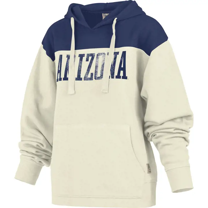 Sweat à capuche pour femme Arizona Wildcats NCAA Chicago 22 IVO/NAVY