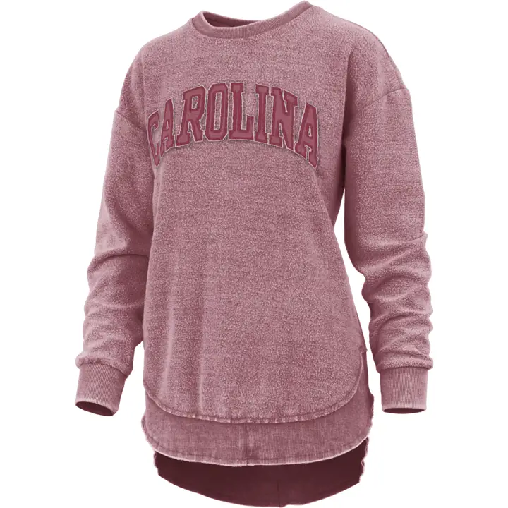 Molleton délavé vintage NCAA pour femme South Carolina Gamecocks