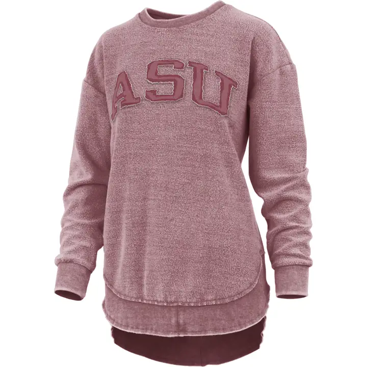 Molleton lavé vintage pour femme Arizona State Sun Devils NCAA