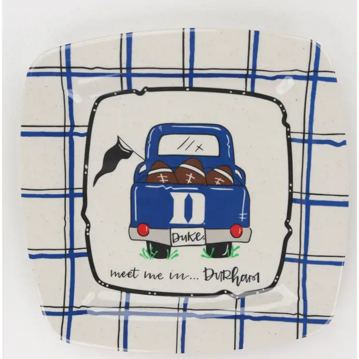 Assiette en mélamine Duke Blue Devils HW Magnolia Lane