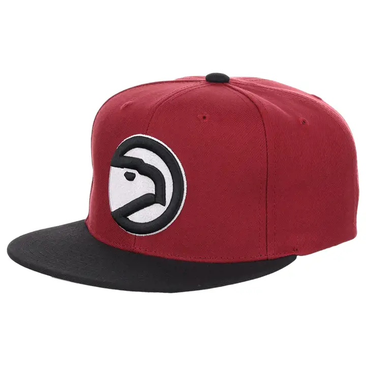 Casquette Snapback Atlanta Hawks NBA Free Bird, coloris crème/noir/gris