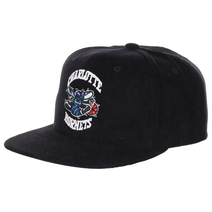 Golden State Warriors NBA Casquette noire à cordon et bouton-pression noir/noir/bleu