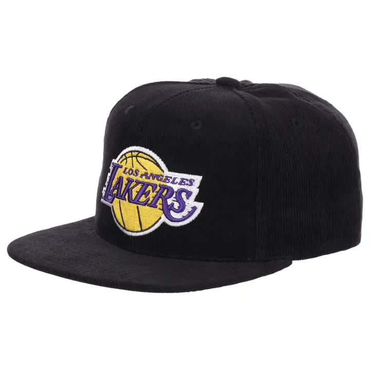 Los Angeles Lakers NBA Noir Cordon Casquette Snapback noi/noi/vio