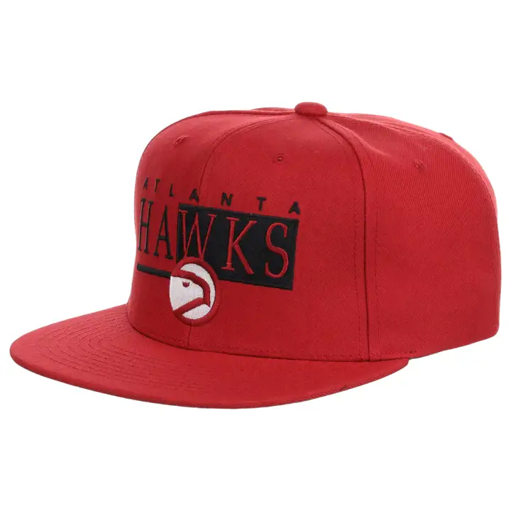 Casquette Snapback Word Block NBA Atlanta Hawks noi/noi/gri