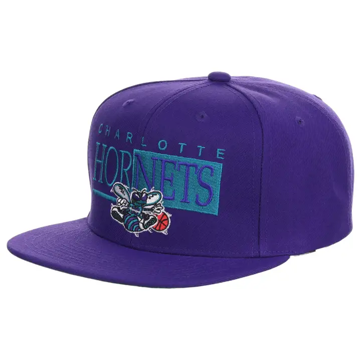 Charlotte Hornets NBA Word Block Snapback n/n/g