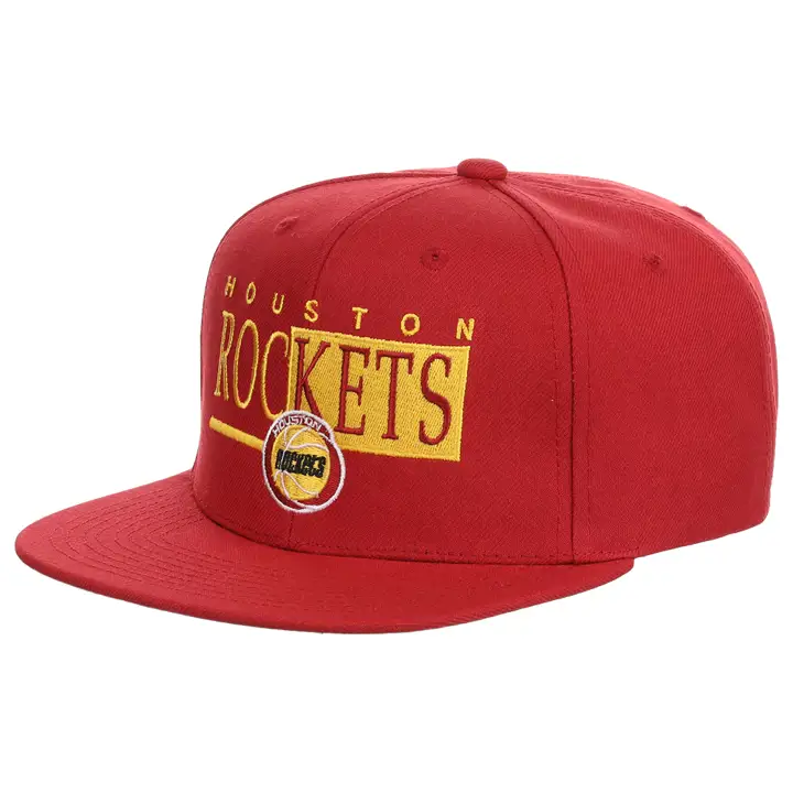Casquette Snapback Houston Rockets NBA Word Block noir/noir/gris