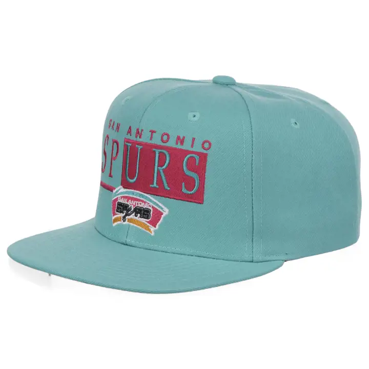 Casquette ajustable San Antonio Spurs NBA Word Block noir/noir/gris