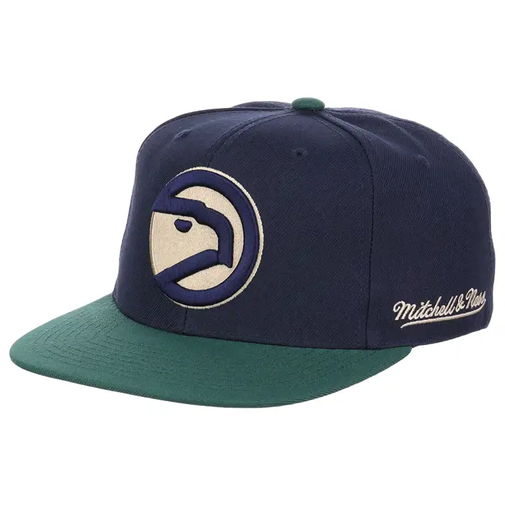 Casquette ajustée Altanta Hawks NBA Grassland bleu/vert/beige