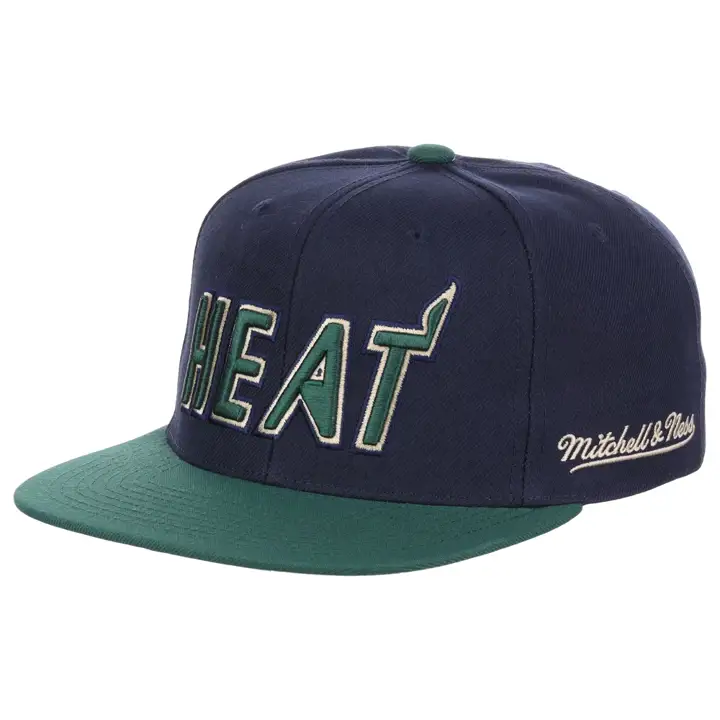Miami Heat NBA Grassland ajustable bleu/vert/beige