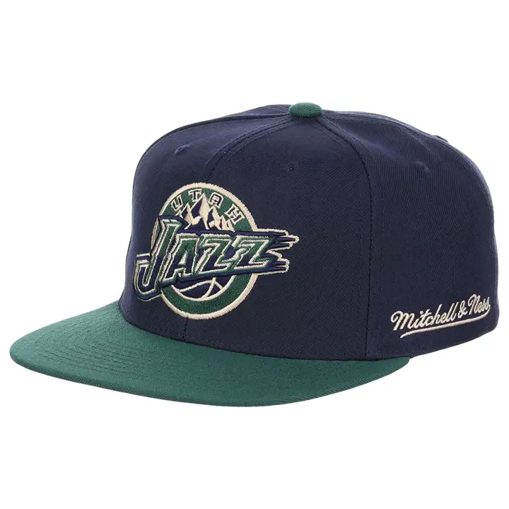 Utah Jazz NBA Grassland Ajustée bleu/vert/beige