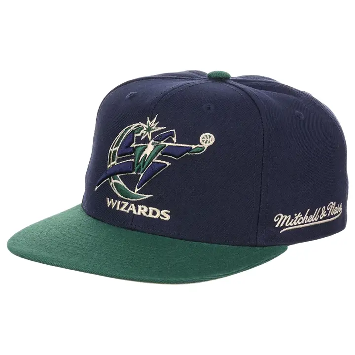Casquette ajustée Washington Wizards NBA bleu/vert/beige « Grassland »