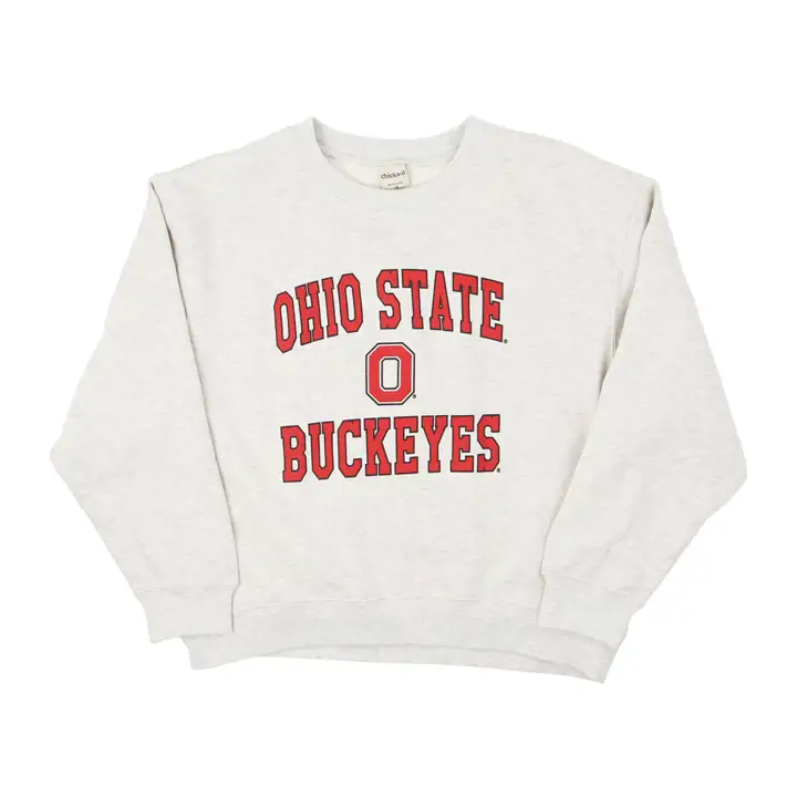 Ohio State Buckeyes NCAA Femme Crew Ancien Modèle LGRY