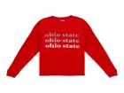 Ohio State Buckeyes NCAA Women's Home Base Crew Sweatshirt Sweatshirts