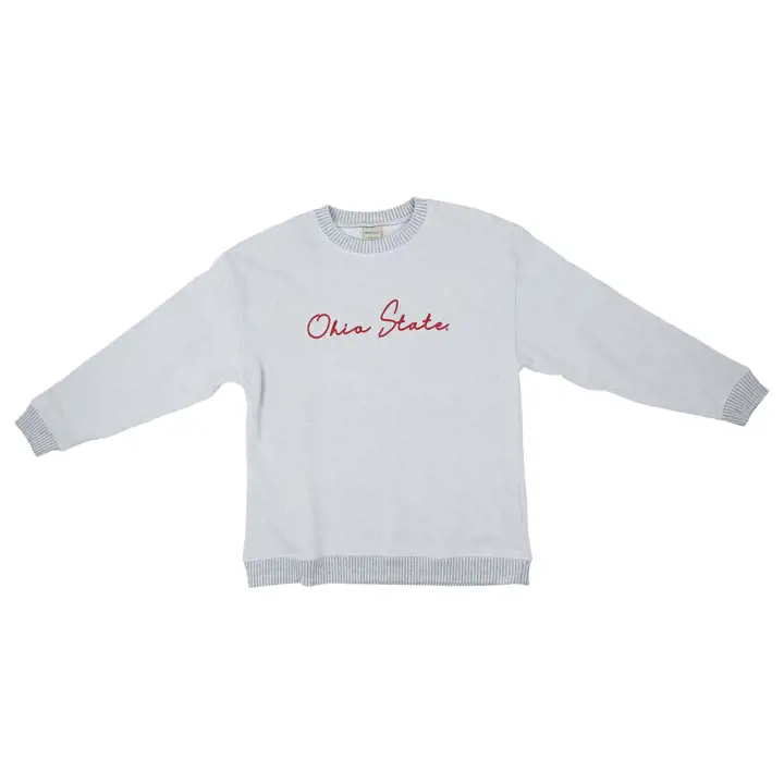Ohio State Buckeyes NCAA Crew d'échauffement femme GRY
