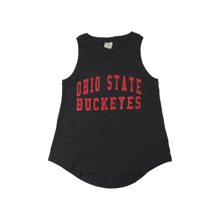 Débardeur balançoire Ohio State Buckeyes NCAA pour femme, noir
