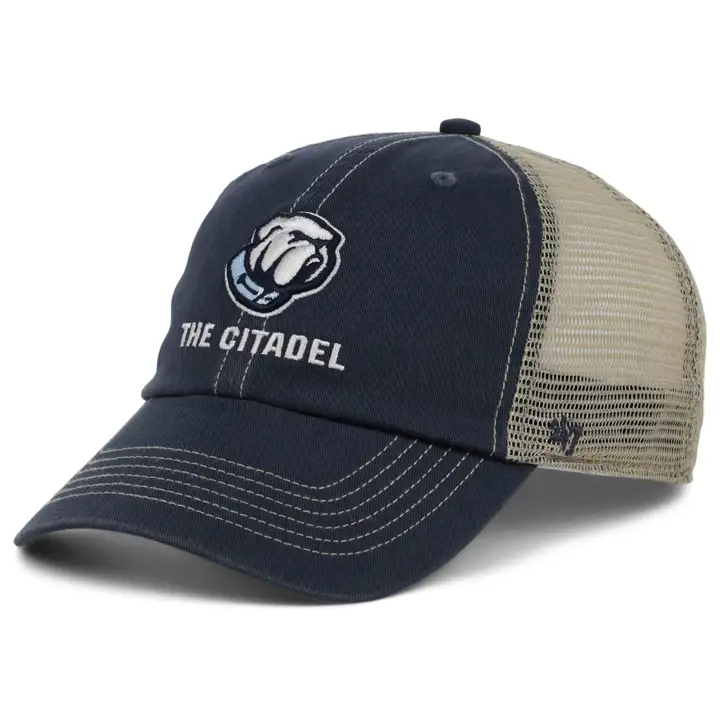 Citadel Bulldogs NCAA Casquette de pêcheur '47 Clean Up marine